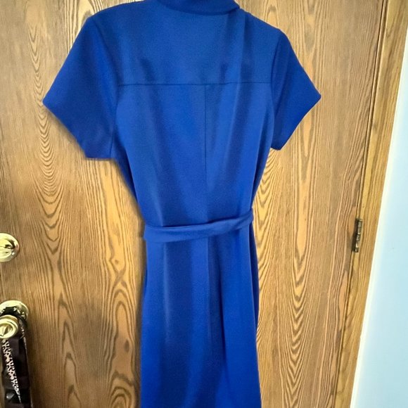 Kate and Lily FULL Zipper Dress Size 12 Royal Blue - Picture 2 of 6
